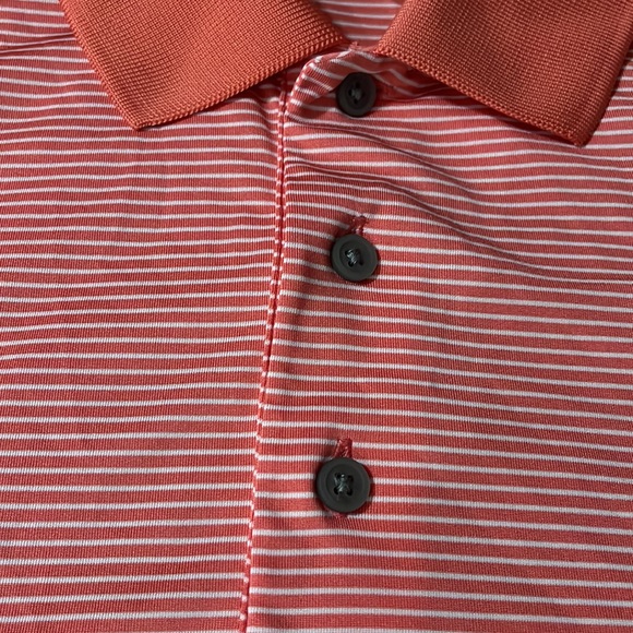 GRANDSLAM PERFORMANCE XL Mens Polo Coral - Picture 4 of 5